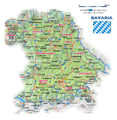 Bavaria Germany map.gif