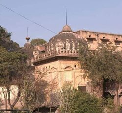 Samadhs (Tombs) of Maharani Raj Kaur( Datar Kaur) wife of Bhatti Jat ruler Maharaja Ranjit Singh of Lahore.jpg