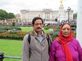 Laxman Burdak & Gomati Burdak at Buckingham Palace, London