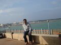 View of Kanyakumari from Vivekananda Rock Memorial