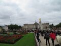 Tourist Crowd to see Royal Parade at Buckingham Palace, London