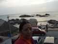 Gomati Burdak at Sunset Point, Kanyakumari, Kovalam