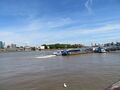 Boats at Greenwich in Thames River