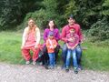 Gomati Burdak, Vinita, Praveen & Khushi, Shaurya at Tilgate Park, West Sussex, England