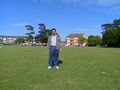 Laxman Burdak at Saint Johns Park, Burgess Hill, England