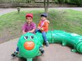 Shaurya, Khushi at Tilgate Park, West Sussex, England