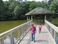 Shaurya, Khushi at Viewing Pier, Tilgate Park, West Sussex, England