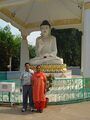 Buddha Statue at Venuvan Rajgir (बुद्ध की मूर्ति वेणुवन, राजगीर, बिहार)