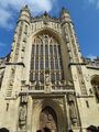 Bath Abbey Church of England and former Benedictine monastery in Bath, Somerset, England — in Bath, Somerset.