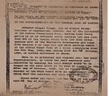 Sardar Bhagat Singh Death Warrant