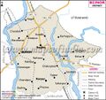 Map of Bijnor district