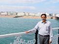 Laxman Burdak at Brighton Beach