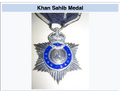 Khan Sahib Medal