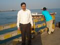 Laxman Burdak at Okha Port