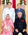 Onkar Singh Chahar with wife Meera Devi and Sons Ram Niwas Choudhary & Om Prakash Choudhary