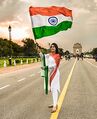 Pranjal Dahiya at India Gate