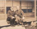 Raja Mahendra Pratap Singh with a Monk in Japan