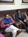 डॉ०इंद्रेश कुमार बीटीएसएम के राष्ट्रीय संयोजक के साथ