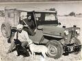 Sardar Manjeetinder Singh Sidhu (Phoolka) of Bhadaur at a routine partridge hunt. With Sardar Amar Singh Grewal of Bishanpura his best friend and brother in law (in black). State:- Bhadaur, Dynasty:- Sidhu Jats. Estate:- Bishanpura, Dynasty:- Grewal Jats. Pic Credit: Hapie Phoolkia