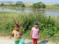 Khushi, Shaurya at Seven Sisters East Sussex, England