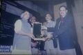 Receiving Indira Priyadarshini award for Goa from the then minister Shri Jairam Ramesh, DGF shri PJ Dilip Kumar is also seen