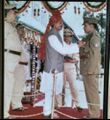 श्री शम्भू सिंह , सेवानिवृत्त उप पुलिस अधीक्षक मुख्यमंत्री जी के हाथों राष्ट्रपति वीरता पुरस्कार प्राप्त करते