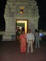 पूर्वा तिरुपति बालाजी मंदिर गुवाहाटी में लक्ष्मण बुरड़क, गोमती बुरड़क