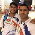 Yashpal Solanki with Avtar Singh at 2016 olympics